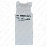 Bxoxo Streetwear Letter Printed Women's Sleeveless Tank Tops Hip Hop Punk Emo Girls Y2K Fashion Sexy Rock Gothic baby Women's Crop Top